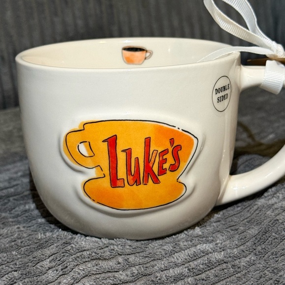 Rae Dunn White Double-sided Gilmore Girls Mug - Picture 2 of 7